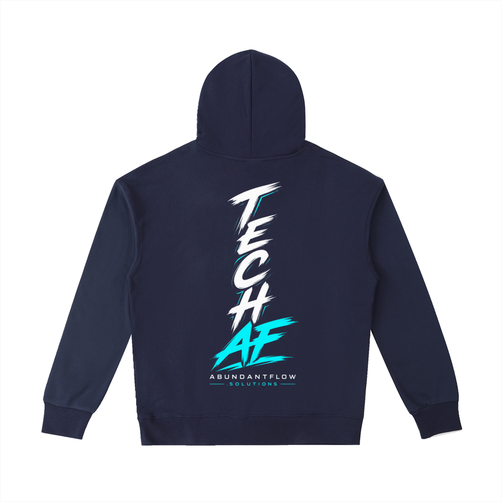 Tech AF Spinal Hit Heavyweight Cotton Hoodie