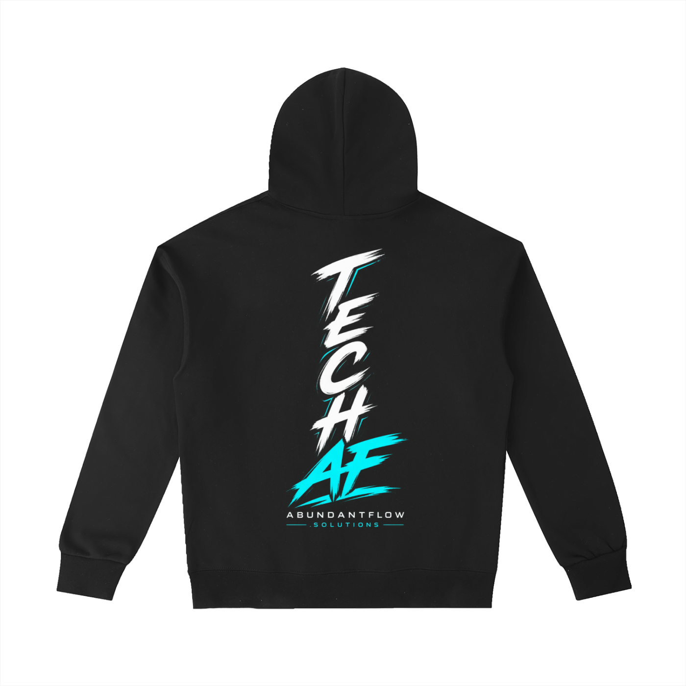 Tech AF Spinal Hit Heavyweight Cotton Hoodie