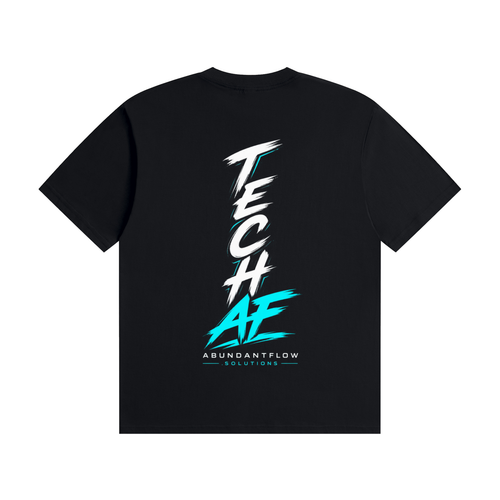 Tech AF Spinal Hit Seamless Cotton T-Shirt