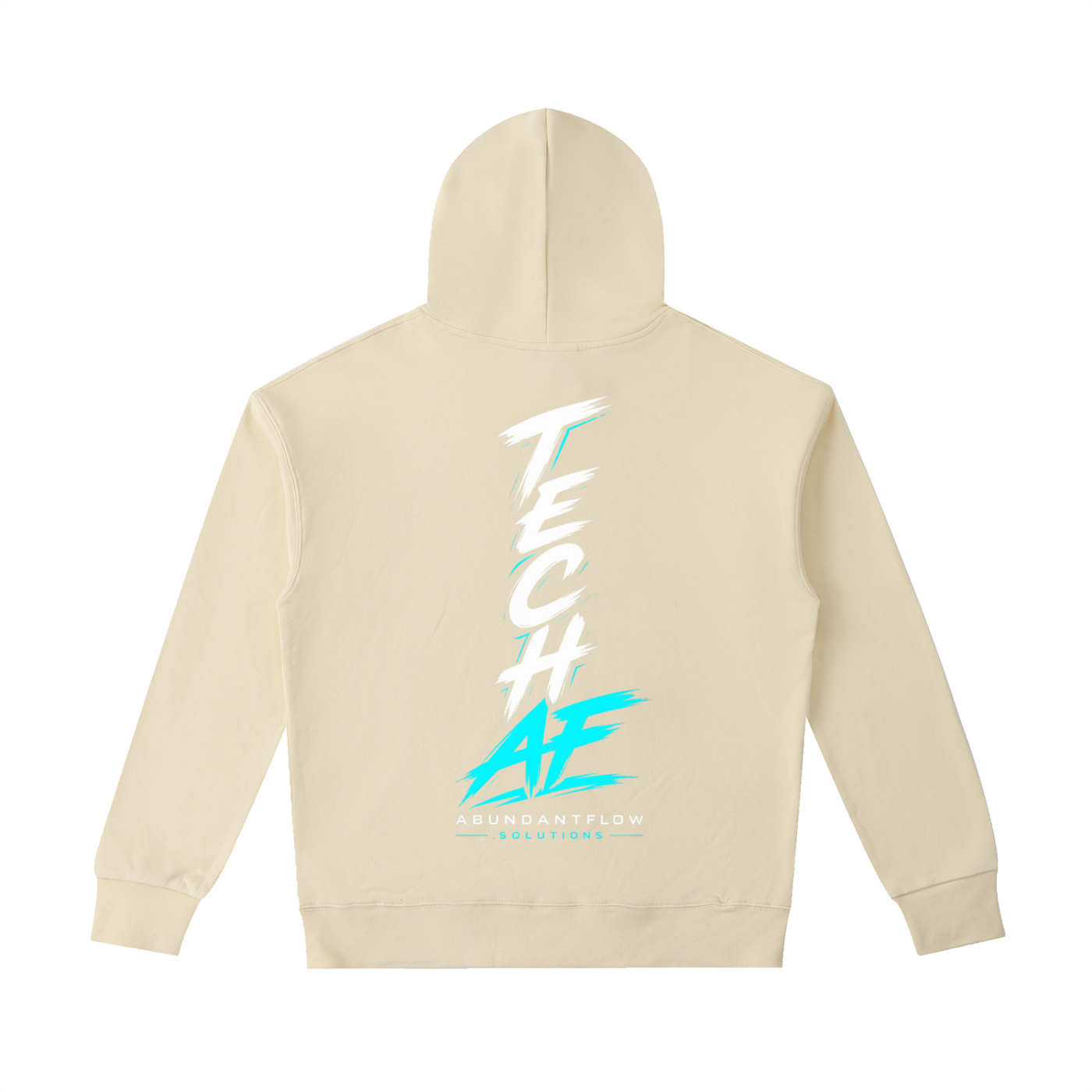Tech AF Spinal Hit Heavyweight Cotton Hoodie