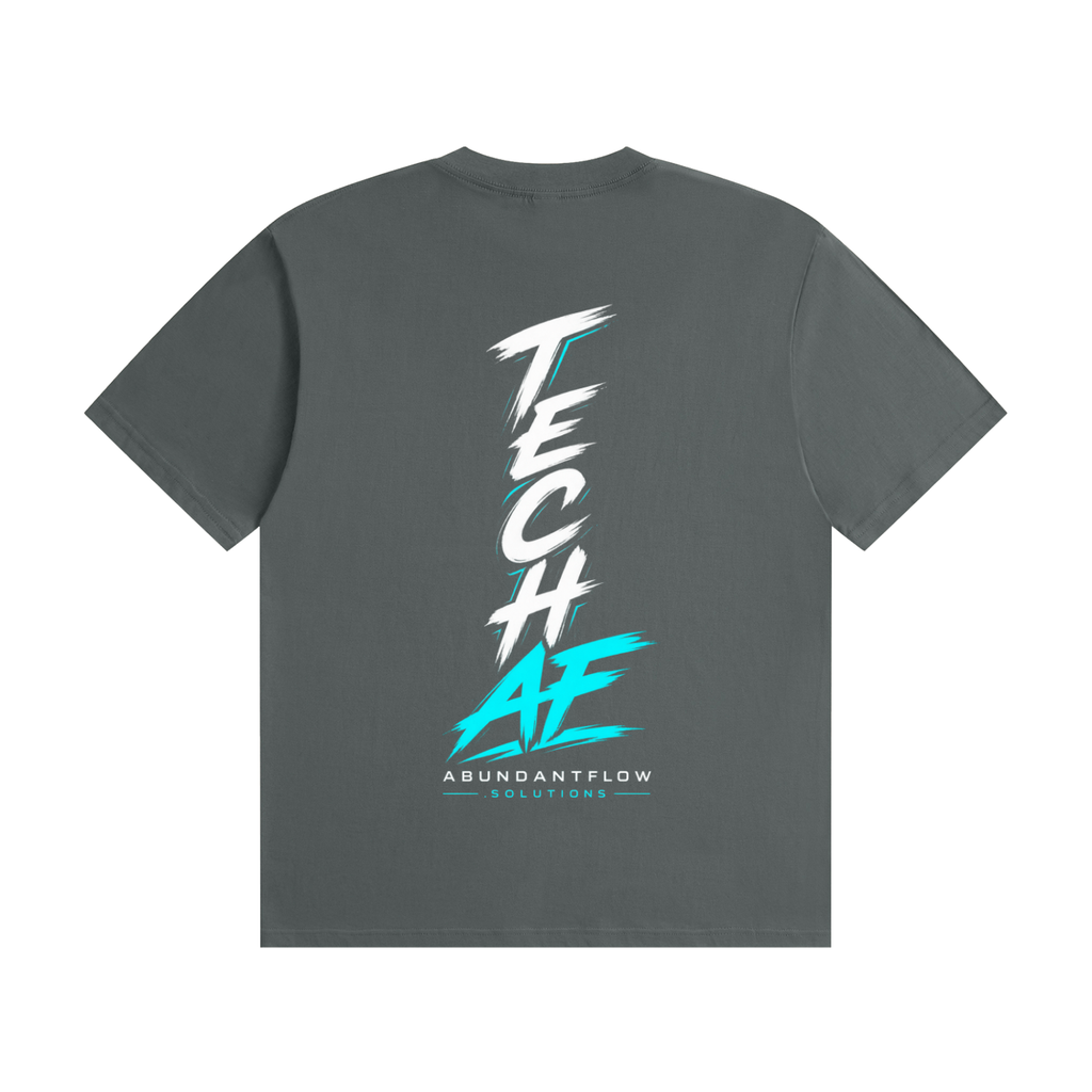 Tech AF Spinal Hit Seamless Cotton T-Shirt